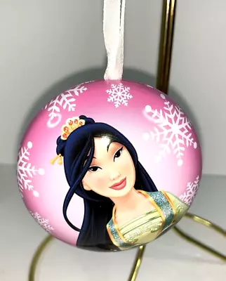 Hallmark Countdown To Christmas Disney Mulan Princess Fillable Ornament # 2 • $6.99