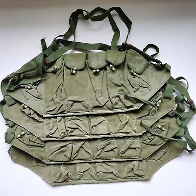 1PCOriginal Surplus Chinese Military Army Type81 Chest Rig Ammo Pouch Bag Marked • $16.99