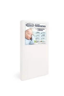 Baby Mattress Graco Premium Foam Crib Toddler Mattress In A Box Free Ship New • $102.65