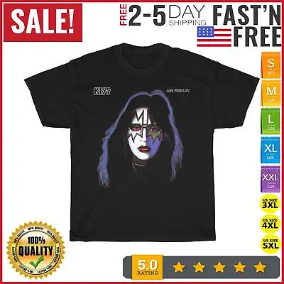 KISS 1978 Ace Frehley Vintage T Shirt Men Fashion 2023 Women T Shirt Short NEW • $19.59