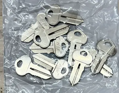Kaba Ilco 1041G Cg1 Key Blank Keys Chicago Made USA 10 Pack Nickel Plate Brass • $5.99