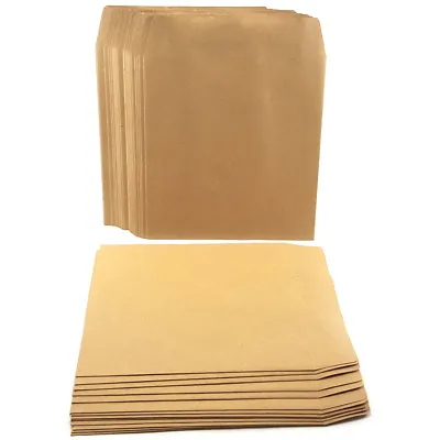 £3.49 • Buy Small Square Brown Envelopes School Dinner Money Petty Cash Wage