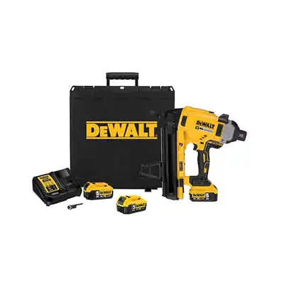 Dewalt DCN890P2-XE 18v Xr Li-Ion Cordless Brushless Concrete Angled Nailer Combo • $2282.57