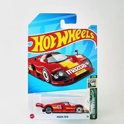 Hot Wheels Mazda 787B Red Retro Racers 2023 K Case • $6.65