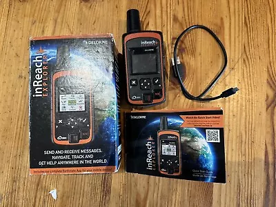 Delorme (Garmin) InReach Explorer GPS Emergency Satellite Text Phone • £200