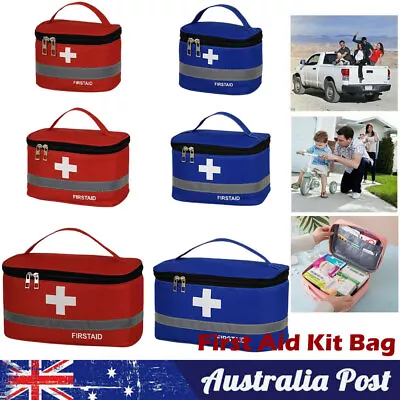 First Aid Bag Portable Medicine Storage Bag Oxford Cloth Medical Emergency Bag • $17