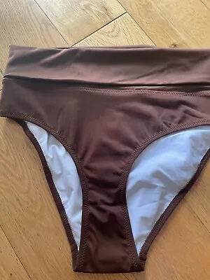 £2.99 • Buy Brown Bikini Bottoms Size Small - New With Tag