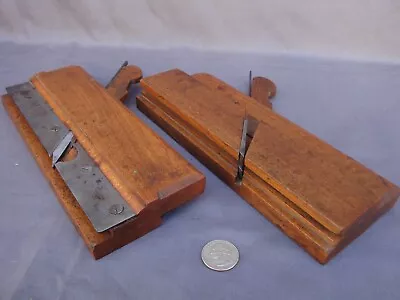 1870's Pair Of 3/8  Tongue & Groove Planes  E. Preston Lichfield St. Birmingham • $48.50