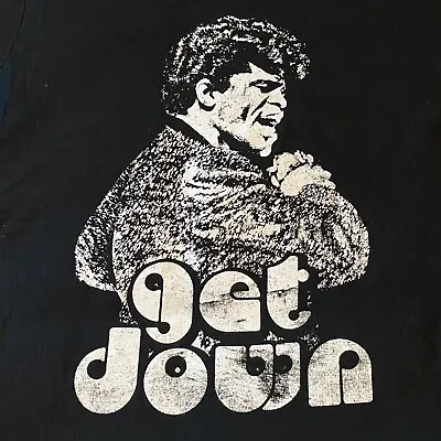 $24.95 • Buy JAMES BROWN “Get Down” Licensed T-Shirt, 2017. MED. Goodie Two Sleeves Pre-owned