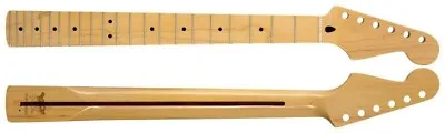 NEW Mighty Mite Fender Lic Stratocaster Strat NECK Tinted Maple MM2902VT-M • $189.70