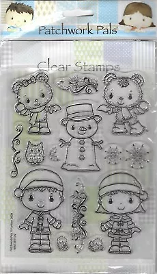 Kanban. Winter Fun Stamp Set. Stamping. Cardmaking. Scrapbooking. Crafts. • £6