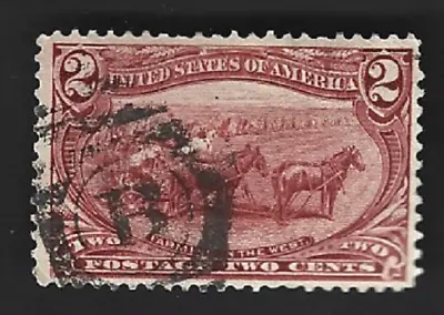 $1.20 • Buy Scott# 286 2c 1898 Trans-Mississippi Exposition Commemorative - (A-5)