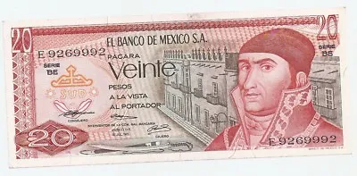 Mexican Money 1977 Series Fair Shape USED 20 Pesos Antiquated • $4.19