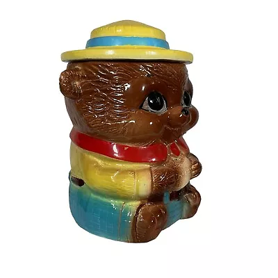 Vintage Ceramic Bear Cookie Jar • $24.99