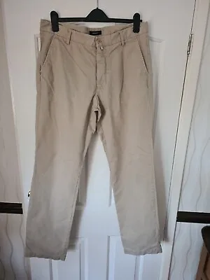 Mens Trousers Size 34W 34L  Biege  Gant • £4.99