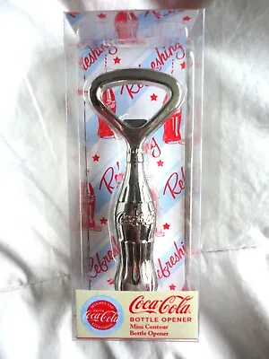 Coca-Cola Mini Contour Bottle Opener - Coke - Retro Bottle Opener - New • £3.59