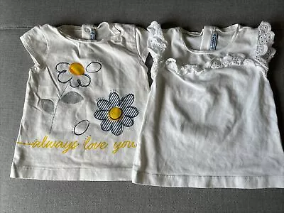 MAYORAL Toddler Girl 2 Summer Tops 18 Months • $12