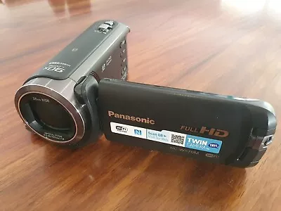 Panasonic HC-W570M - 90x Zoom Twin Camera Compact Full HD Camcorder - Ex Cond • $259.99