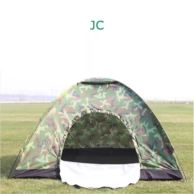 3-4 Person Camo Tent For Kids Adults Outdoor Tent Waterproof Play House Tent • $41.99