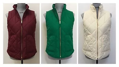 J. Crew Mercantile Excursion Quilted Puffer Vest NWT XS-XXL  • $36