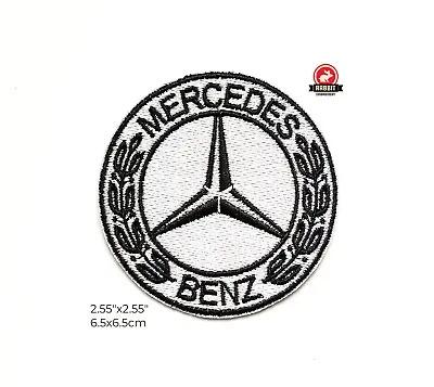 Mercedes Benz Car Embroidered Patch Brand Logo Motorsport Badge Emblem Iron On • $3.95