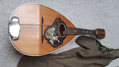 Nice Old Mandolin W.  A Nicely Inlayed Windmil Needs Repair • $199