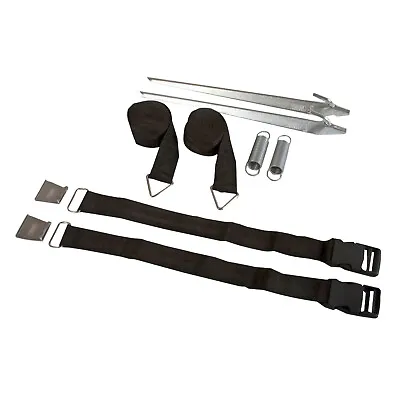 Fiamma Caravan Awning Tie Down Kit Tiedown Peg Window Rope Clip Fit F45S F45 F35 • $84.85