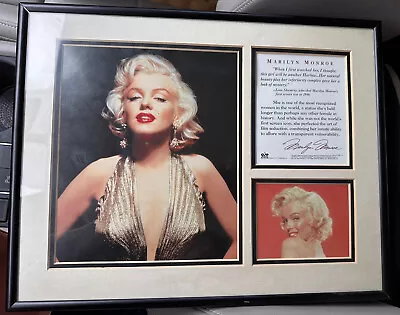 MARILYN MONROE O.S.P. Publishing Special Collectors Limited Edition Framed COA • $30