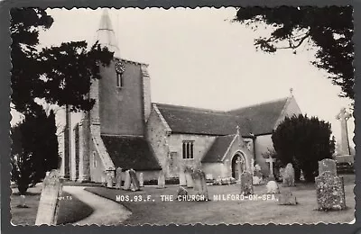 Postcard Milford On Sea Nr Lymington New Forest Hampshire The Church Vintage RP • £4.99
