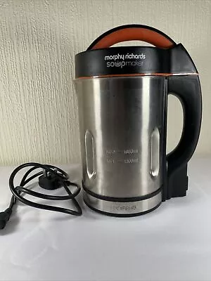 £34.99 • Buy Morphy Richards 48822 1.6L Soup Maker Fully Tested & Working