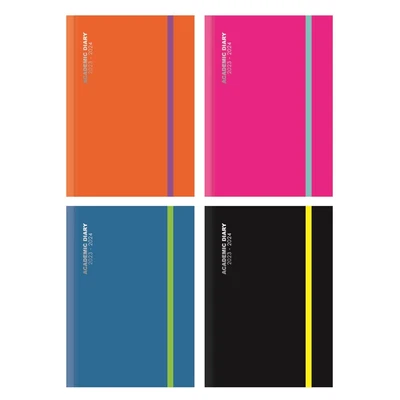£11.25 • Buy 2023-2024 A4 Day A Page Academic Diary Mid Year Case Bound Student Planner