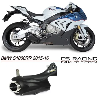 BMW S1000RR 2015-16 CS Racing Slip-on Exhaust | Muffler Tip • $445