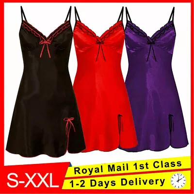 £6.99 • Buy Women Ladies Sexy Valentine Lingerie Lace Babydoll Underwear Nightwear Sleepwear