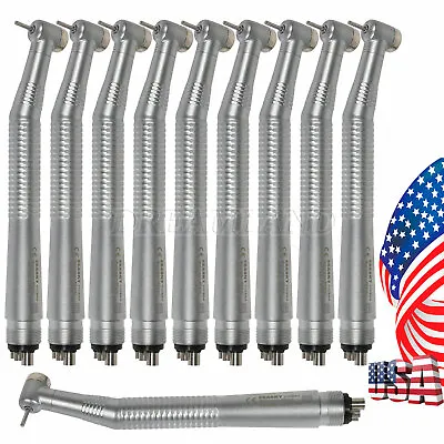 NSK Style Dental Fast Air Turbine High Speed Handpiece Push W/ Wrench 4 Holes • $129.99