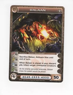 Chaotic Creature Card Danian Balaan Min Energy • $1.25