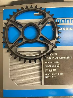 Shimano XTR 12s Direct Mount MTB 34T Chainring SMCRM-95 For M9100 Or M9120 Crank • $109