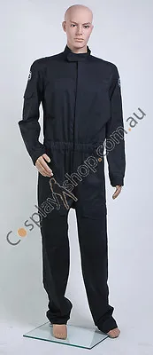 Star Wars Imperial TIE Fighter Pilot Black Flightsuit Uniform • $158.99