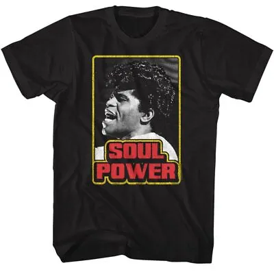 $23.22 • Buy James Brown Soul Power Black T-Shirt