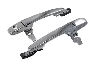 2005-2014 Ford Mustang GT V6 Chrome Exterior Outside Complete Door Handles Pair • $64.95