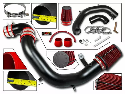 Cold Air Intake Kit MATT BLACK + RED Filter For 03-05 Dodge Neon SRT4 2.4L TURBO • $458.99