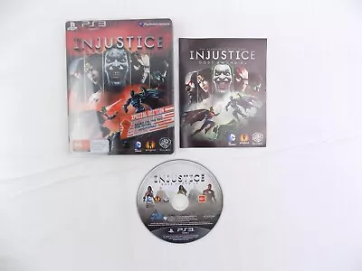 Mint Disc Playstation 3 Ps3 Injustice Gods Among Us Special Edition - Inc Man... • $29.90