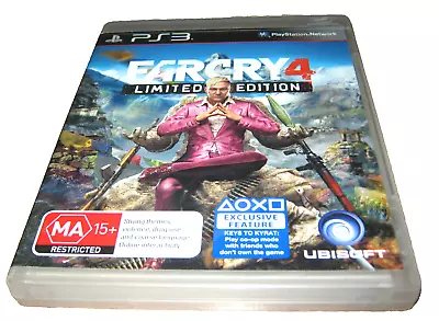 Far Cry 4: Limited Edition - PS3 - PlayStation 3 - VGC • $6.95