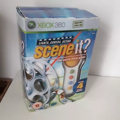 Scene It Xbox 360 4 X Buzz Remotes Controllers - Free P&P • £11.99