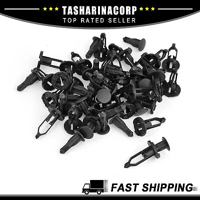 Piece Of 30 Plastic Rivets Car Vehicle Door Trim Panel Retainer Clips 8mm Hole • $14