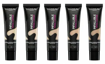 L'OREAL Infallible Total Cover Foundation 35ml - CHOOSE SHADE - NEW • £5.99