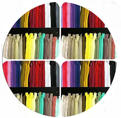  Closed End Nylon Zips 16 Inch  & 18 Inch Wholesale Packets Of 10 • £2.99