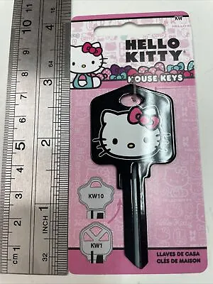 $7.99 • Buy  Hello Kitty Black Kwikset KW1 House Key Blank / Sanrio Licensed