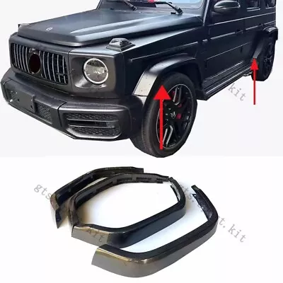 DRY CARBON WIDE FENDER FLARES For MERCEDES BENZ G Class W463A W464 G63 AMG 2018+ • $2499