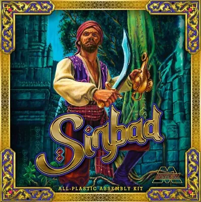 Monarch Models #201 1/8 Sinbad The Sailor Figure Kit  1:8 Scale NEW • $79.99