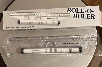 Original ROLL-O-RULER Rolling Drafting Ruler 12  Vintage CP-401 Model • $9
